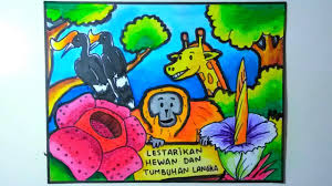 Poster Pelestarian Hewan Dan Tumbuhan Youtube