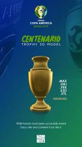 The 46th edition of copa america, the sport's oldest international competition, kicks off this week when host nation brazil faces bolivia in sao paulo on friday. Copa America Trophy 3d Models Stlfinder