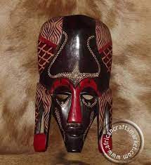 African mask are generally made to be used. African Mask Maasai