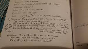 Race and racial differences can kill. Othello A Tragic Love Story