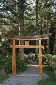 Entrance Gate At The Japanese Gardens In Dinner Bay Mayne Japanese Gardens Japanese Garden Design Japanese Gate Japanese Garden Landscape