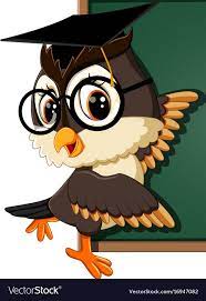 illustration of Owl teacher at blackboard. Download a Free Preview or High  Quality Adobe Illustrator Ai, EPS, PDF … | Owl artwork, Cute owls  wallpaper, Owls drawing