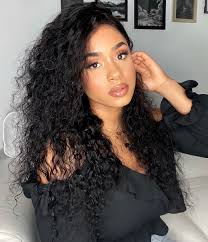 Find the perfect long black hair indian stock photos and editorial news pictures from getty images. Black Deep Wave Bundles In 2020 Raw Indian Hair Curly Hair Styles Brazilian Hair