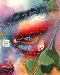 Pin By Colour Me Blue On Akvarel In 2020 Psychedelic Art Art Painting Aesthetic Art