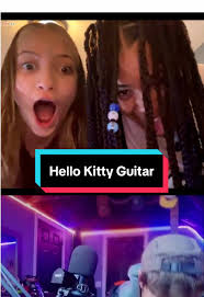 Hello Kitty Guitar Performance of 'Ex' by James TW