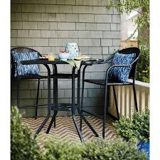 250 lb per chair, 100 lb for table, 100 lb per ottoman. Product Image 3 Bistro Table Outdoor Patio Set Outdoor Patio Designs