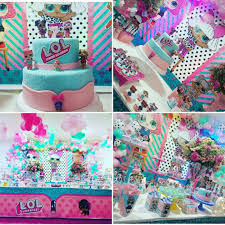 Lol Surprise Birthday Party Lol Surprise Table Settings Lol Surprise Backdrop Doll Party Lol Dolls Party Decorations
