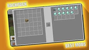 Updated often with the best minecraft pe mods. Backpack Mod For Minecraft Pe Mcpe Apps On Google Play