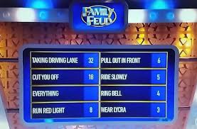 This is because the answers actually change over time, which i did not know when i created this. What Is Something Annoying That A Cyclist Might Do Asks Game Show Road Cc
