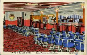 The interior was painted pink and the walls were mirrored. The Savoy Clarified Savoy Harlem Ballroom