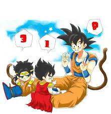 Goku Ensenando A Contar A El Pequeno Vegeta Y A Broly Anime Dragon Ball Dragon Ball Wallpapers Dragon Ball Art