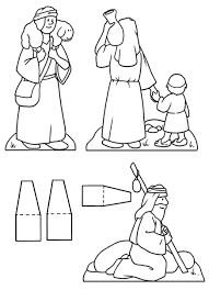 I Personaggi Del Presepe Da Colorare Per Bambini In Famiglia Disegni Da Colorare Presepe Immagini