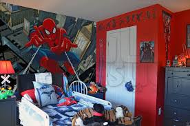 خلفية جدران سبايدر مان لغرف نوم الاطفال spiderman painting art