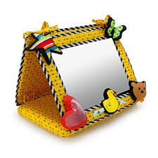 Baby Mirror Toys Smile Baby 2in1 Crib Floor Mirror You Can Find More Details By Visiting The Image Link Baby Mirror Toy Baby Mirror Baby Genius Toys
