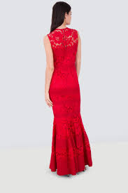 Rent Carolina Herrera Sleeveless Lace Cutout Gown In Dubai