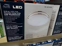 Altair Lighting 14 Inch Flushmount Led Light Fixture Costco Led Lights Led Light Fixtures Light Fixtures