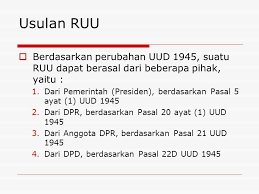 Tugas perancangan peraturan negara proses pembentukan undang undang dan peraturan daerah oleh: Bab Ii Proses Pembentukan Undang Undang Ppt Download