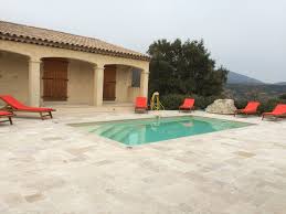 Terrasse Exterieure Travertin Opus 4 Vieilli Rustique Mix Beige Plan Piscine Terrasse Piscine Terrasse