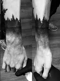 Scenic landscape tattoos are taking over the world by storm. Forearm Forest Sleeve Tattoo Novocom Top