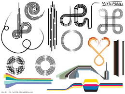 The elements of art are the visual tools that the artist uses to create a composition. Line Art Circle Design Elements Vector Illustrator Pack