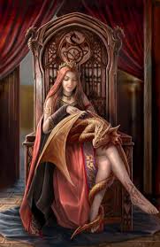 Queen elizabeth ii visited the throne room on the set of game of thrones two years ago but didn't sit on the most coveted seat in westeros. Dark Queen On Throne Anime Shefalitayal