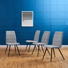 Set Of 4 Erryn Armless Upholstered Dining Chairs Handy Living Target In 2020 Dining Chair Upholstery Upholstered Dining Chairs Solid Wood Dining Chairs