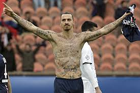 The manchester united start is known for his signature ink, but has revealed an impressive finished piece on social media. Zlatan Ibrahimovic S Celebration Reveals Tattoos Of People Suffering From Hunger