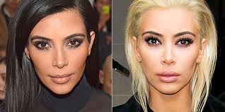 The new platinum 'do the kuwtk star debuted at fashion week isn't a wig like we thought it was. Kim Kardasian Swears By This Hair Product