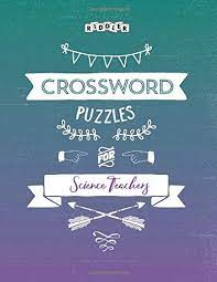 If you are looking for a quick, free, easy online crossword, you've come to the right place! Crossword Puzzles For Science Teachers Books Riddler Amazon Com Mx Libros