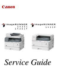 This printer has several advantages and also some of the great features available in the printer we have a link download driver for canon imagerunner 1435if connected directly with canon's official website. Canon Imagerunner 1435i Service Manual Pdf Download Manualslib