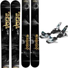 Volkl Gotama Marker Griffon Schizo Skis With Bindings 170cm 2011