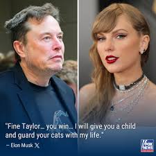 Fox News - HEAD-SCRATCHER: Elon Musk appeared to troll Taylor Swift with a strange response after the pop star endorsed Vice President Harris and signed her post with "Taylor Swift, Childless Cat