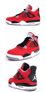 Red Black White Jordan 14 Air Jordan 4 Retro Toro Bravo Fire Red White Black Cement 14 Air Jordan 4 Retro Fire Red Toro 4 S 308497 603 Size 14 Sneakers Air Jordans Air Jordan Shoes
