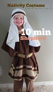 10 Minute Nativity Shepherd Costume Vanilla Joy Shepherd Costume Nativity Costumes Costumes