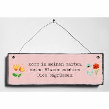 Sommerflieder noch im frühjahr zurück schneiden. Garten Blumen Deko Turschild Retro Shabby Style