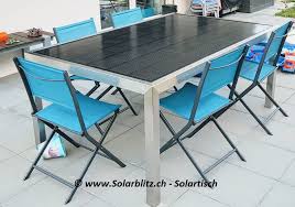 Solartisch Als Plug Play Solaranlage Solar Solaranlage Tisch