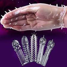 Amazon.com: Transparent Sex Spike Shaped Cover Condom Crystal Cover Couple  Toys Adult Sex Products Silicone Case: Clothing, Shoes & Jewelry