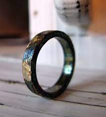 Custom For Heather Set Of 3 Rings Oxidized Sterling Silver Etsy Engagement Rings For Men Wedding Rings Unique Mens Rustic Wedding Bands
