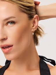 Pearl Huggie Earrings