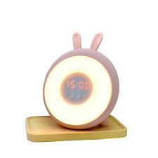 Creative Time Bunny Alarm Light Speaker Led Digital Usb Sunrise Wake Up Light Alarm Clock Buy Time Bunny Alarm Led Sunrise Wake Up Light Alarm Clock Light Speaker Clock Product On Alibaba Com