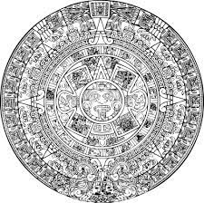 File Aztec Calendar Svg Designs De Tatuagem Asteca Cultura Asteca Astecas