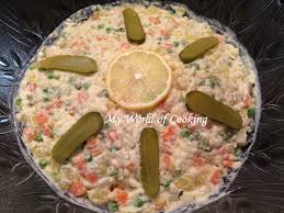Franzosischer Gemuse Mayonnaise Salat Mayonnaise Lebensmittel Essen Rezepte