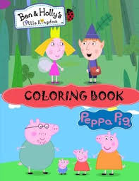 Print the ben and holly's little kingdom coloring pages for free and enjoy drawing them with your children. Ben Holly S Little Kingdom Coloring Book Peppa Pig By Mr Des