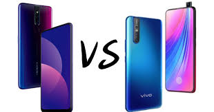 Display is full front, uninterrupted by camera hardware design is beautiful disliked: Oppo F11 Pro Vs Vivo V15 Pro Prices In India And Specifications Compared 91mobiles Com