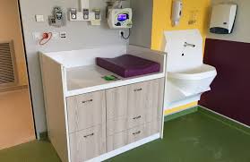 changing station with sink biolume