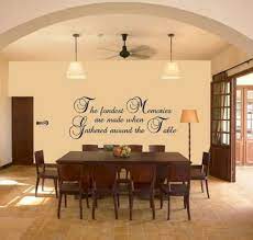 Flawless 35 Most Creative Dining Room Wall Quotes Ideas For Amazing Home Https Usdecorating Com 3958 3 Dining Room Walls Vinyl Wall Quotes Dining Room Design