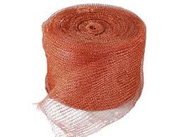 Stainless steel wire, copper wire, galvanized iron wire, polyamide fiber or f46 wire process: Brass Copper Knitted Wire Mesh With Special Structure