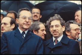 [Moshe] Arens, Israeli Ambassador, United States, and Yehuda Blum, Israeli  Ambassador, U.N. [United Nations, New York]