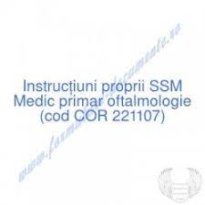 Avizeaza masurile preventive si curative, intocmesc rapoarte si sustin comunicari. Medic Specialist Oftalmolog Cod Cor Clasificarea OcupaÅ£iilor Din Romania Cor