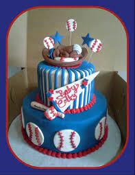 Baseball Baby Shower Cake Sueberry Baby Shower Cakes Cake Baseball Baby Shower Cake